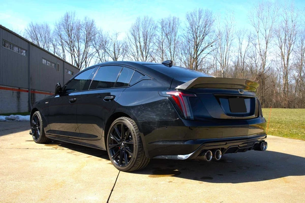 Corsa 2020-2026 Cadillac CT5-V 3.0L Turbo Xtreme Cat-Back Exhaust (Twin 4.5in Black PVD Tips) - 21326BLK