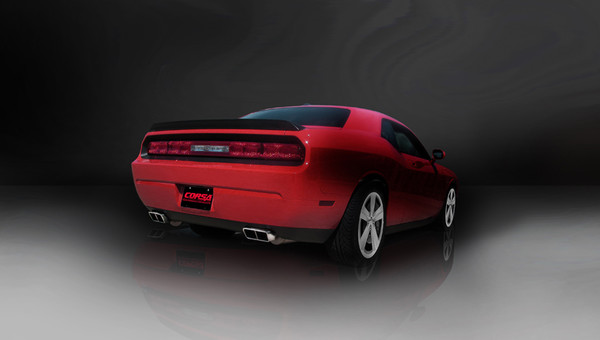 Corsa 14437 Xtreme Polished GTX Dual Rear Cat-Back for 2009-2010 Dodge Challenger RT 5.7L V8 Manual