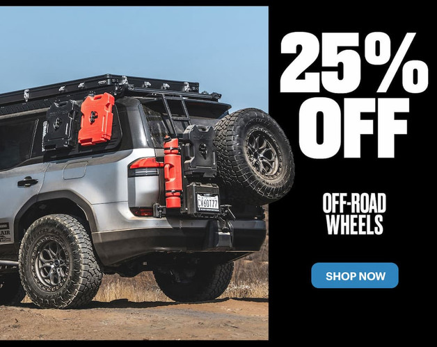 Black Friday & Cyber Monday 2025 Deals on WELD Off-Road Wheels | 25% OFF Cinch, Crux, Ledge 6 & More!