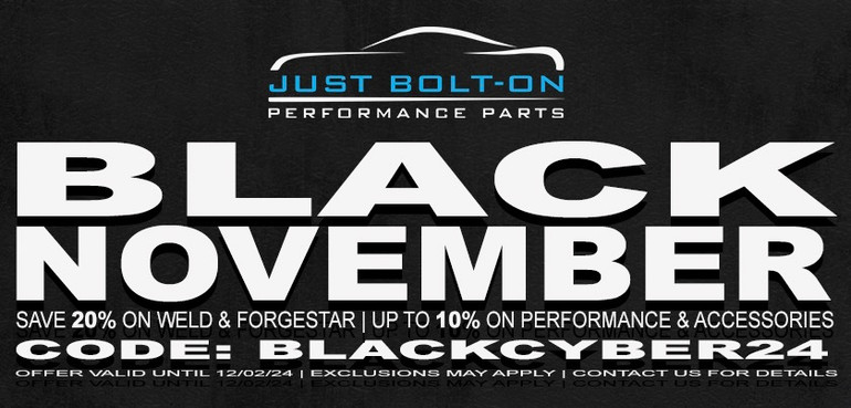 Black Friday | Cyber Monday 2024 are LIVE: Insane Deals on Tonneau Covers, Exhaust Systems, WELD and Forgestar Wheels at JustBoltOns!