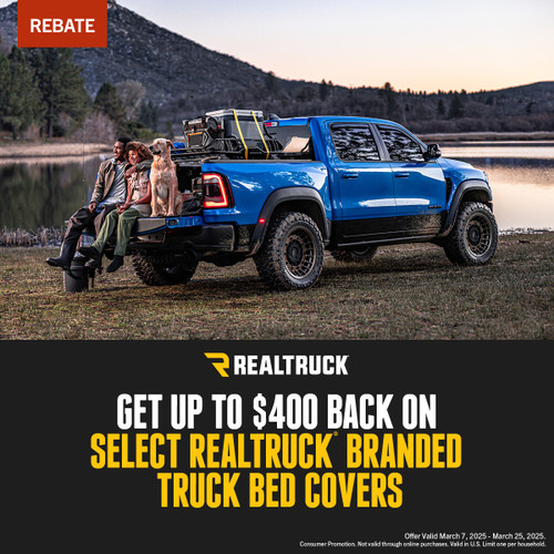Maximize Your Tax Refund Savings – RealTruck Tax Refund Rebate Sale (March 7 – March 25, 2025).