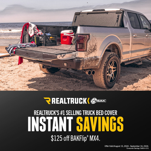 Upgrade Your Truck with BAK MX4 Tonneau Covers: $125 Instant Price Reduction! Ends 9/16/24! Upgrade Your Truck with BAK MX4 Tonneau Covers: $125 Instant Price Reduction! Ends 9/16/24!