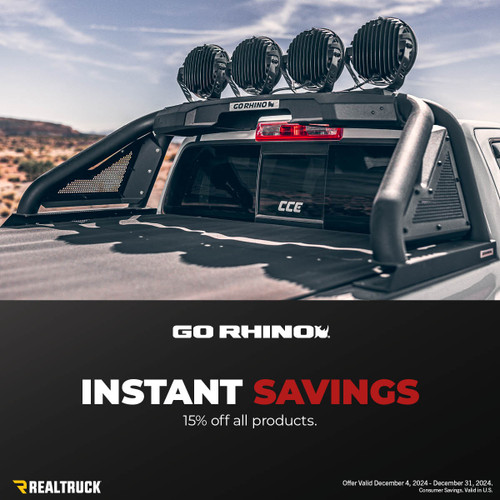 Save 15% on GO Rhino Products – Christmas 2024 Special Deal at JustBoltOns.com!