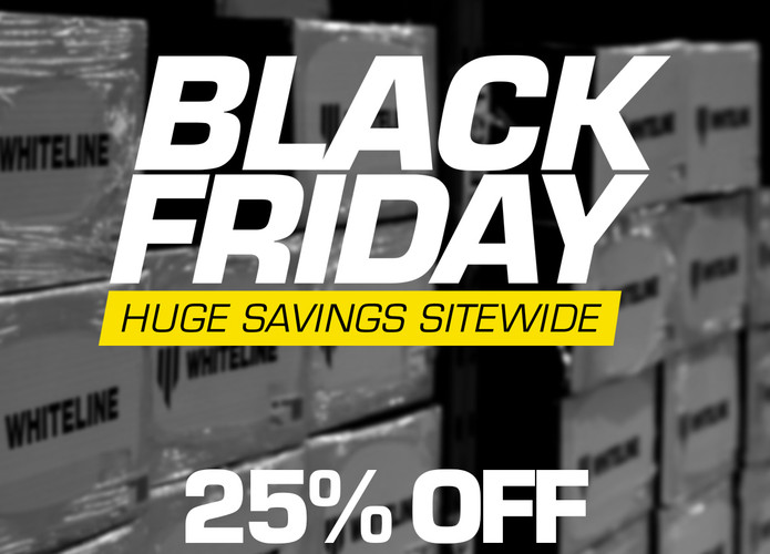 Whiteline Black Friday / Cyber Monday Suspension Components Special Deals 2020 - Up to 25% Off MSRP!