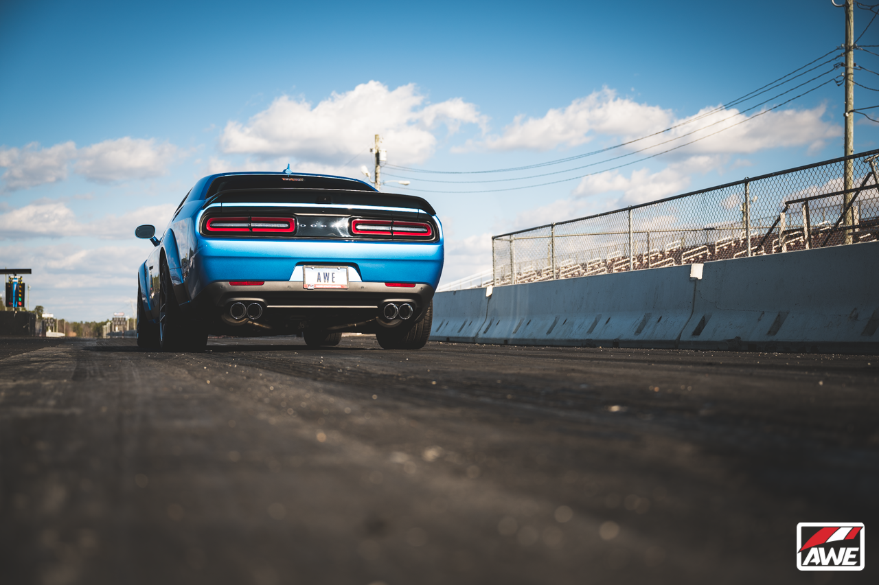VIDEO AWE Tuning Exhaust Systems for 20152020 Dodge Challenger SRT 6.4L and 6.2L Hellcat
