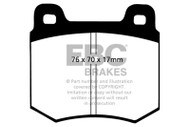 EBC 2019-2024 Ram 1500 & Ram TRX (DT) Ultimax Front Brake Pads