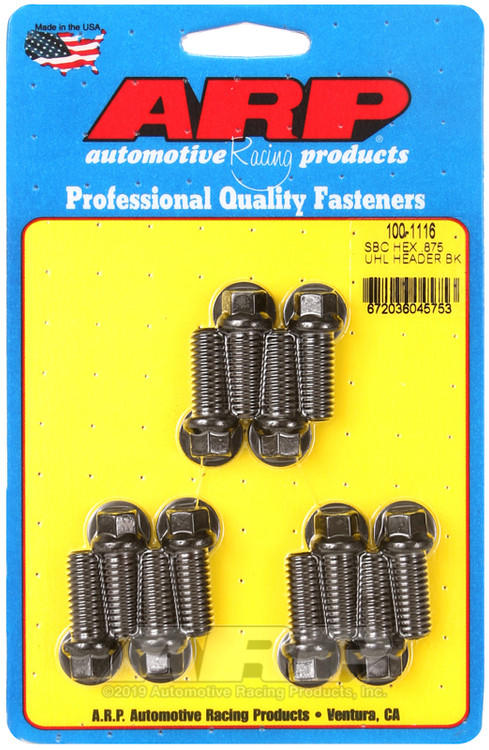 ARP SB Chevy Hex .875 UHL Header Bolt Kit - High-Performance Automotive ...