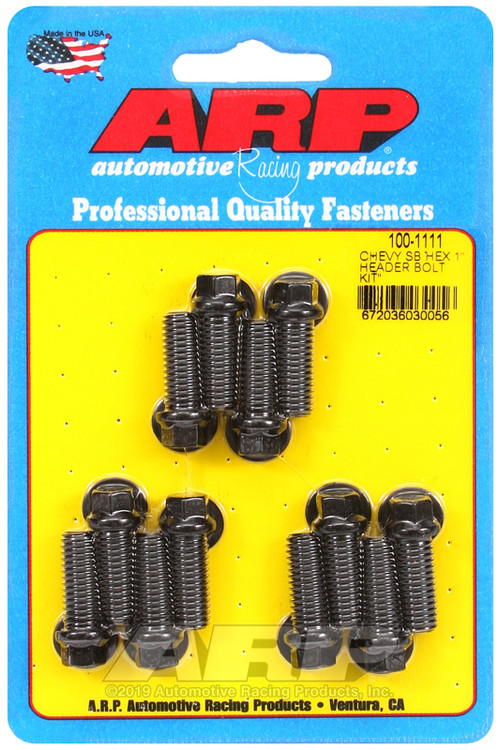 ARP SB Chevy Hex Header Bolt Kit for Small Block Chevrolet Engines ...