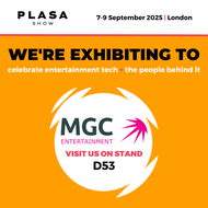 MGC Entertainment & LEXVISION team up at PLASA 2025