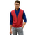 Snow Owl Cool Red Twill Patch Vest Snow Owl Cool Red Twill Patch Vest