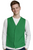 Adult Felt Green Patch Vest