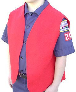 Adult Felt Cub Scout Patch Vests