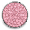 Custom Snap Jewelry Candy Rhinestone Snap - Light Pink Ginger Charm Magnolia Vine Button by SnapAccents