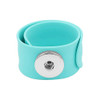 Custom Snap Jewelry Kids Slap And Snap Bracelet - Aqua Ginger Charm Magnolia Vine Button by SnapAccents