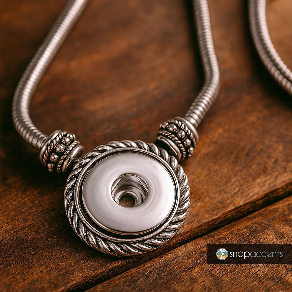 アクセサリー :) Timeless Pendant Snap Necklace | Snap Jewelry Ginger Charms
