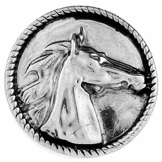 Horse Vintage Metal Snap