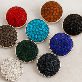 Candy Rhinestone Snap