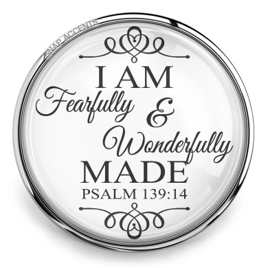 Custom Snap Jewelry Fearfully & Wonderfully Made Snap Ginger Charm Magnolia Vine Button by SnapAccents
