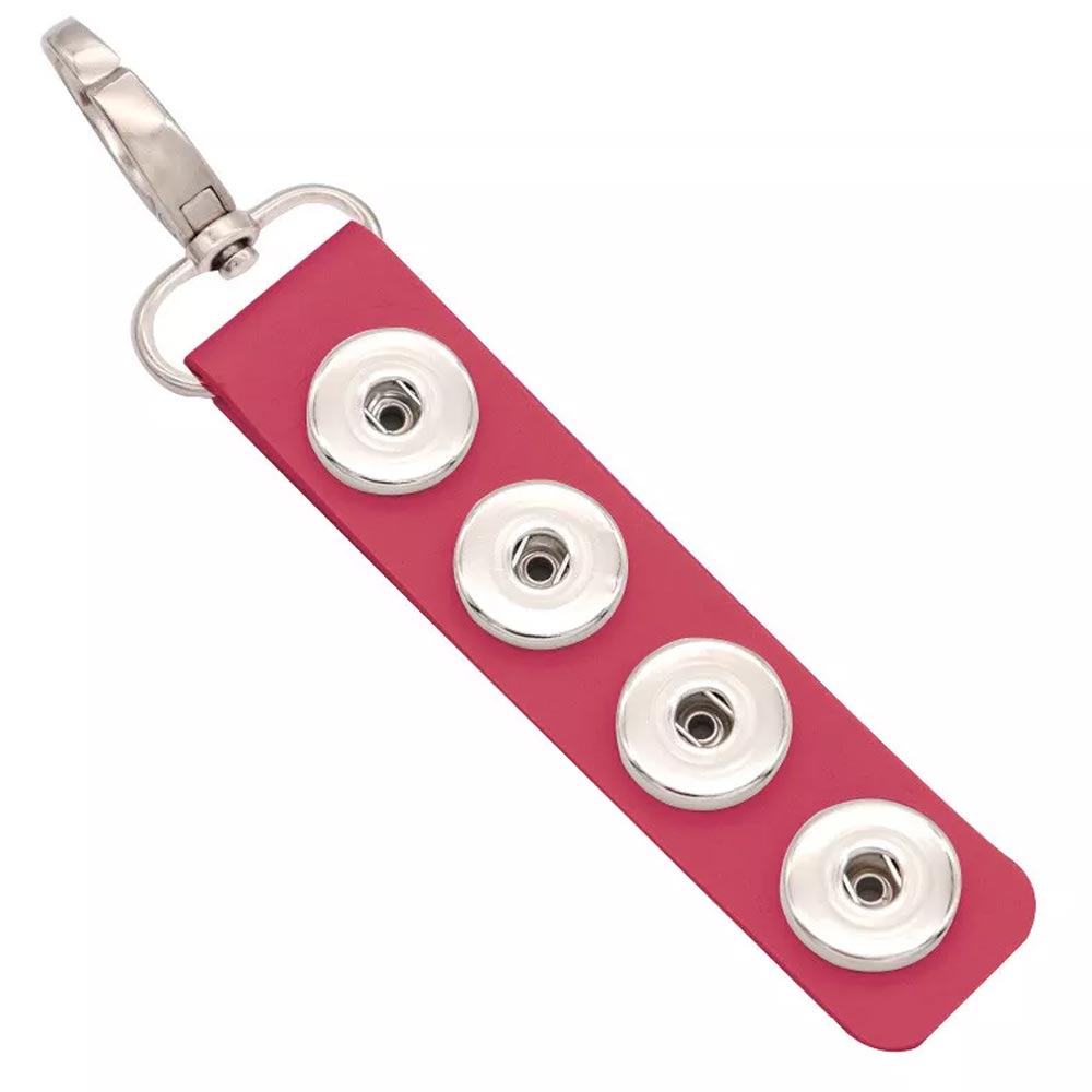 4 Snap Keychain - Pink