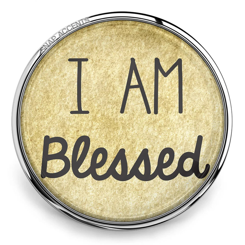 I Am Blessed Snap - Vintage