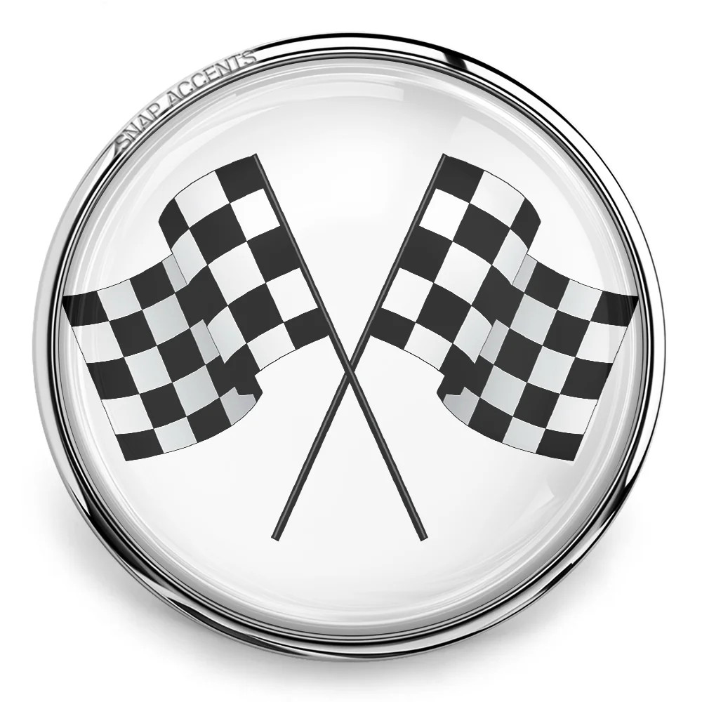Racing Checkered Flags Snap