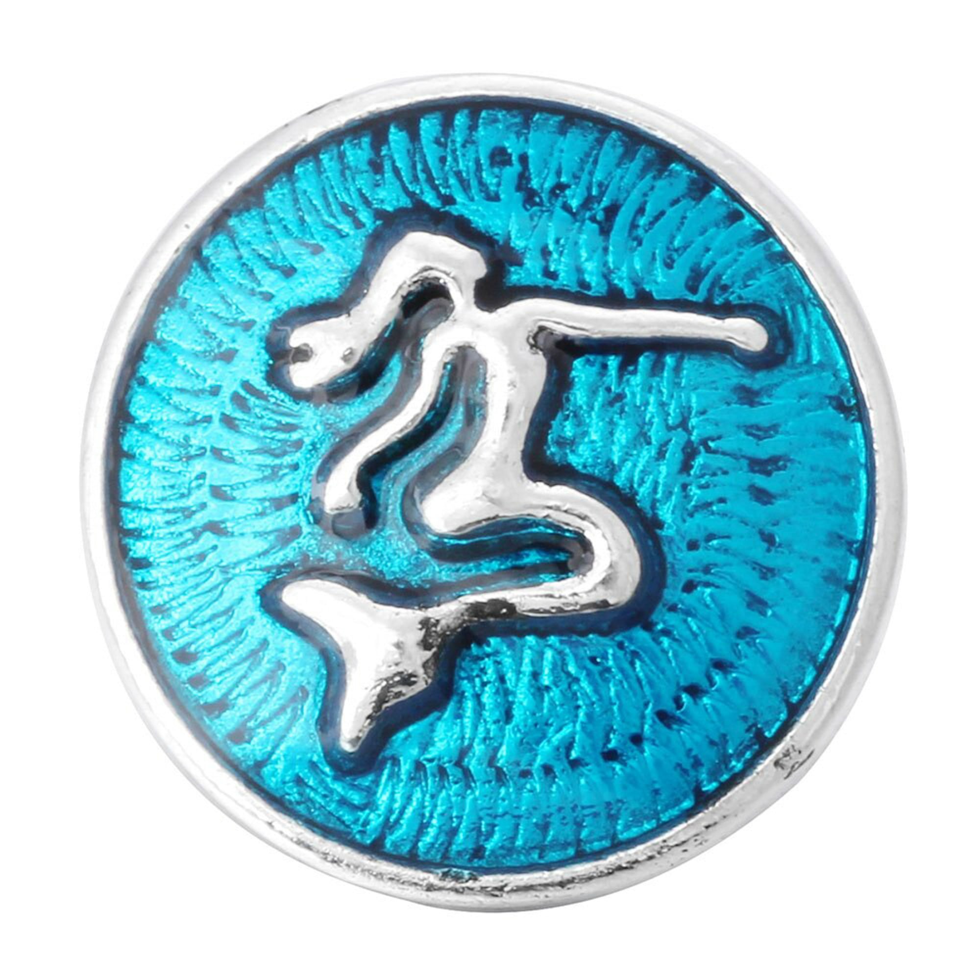 Mermaid Enamel Snap