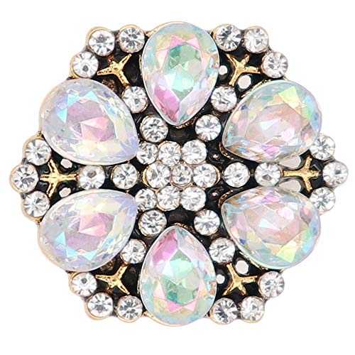 Statement Flower Snap - Crystal