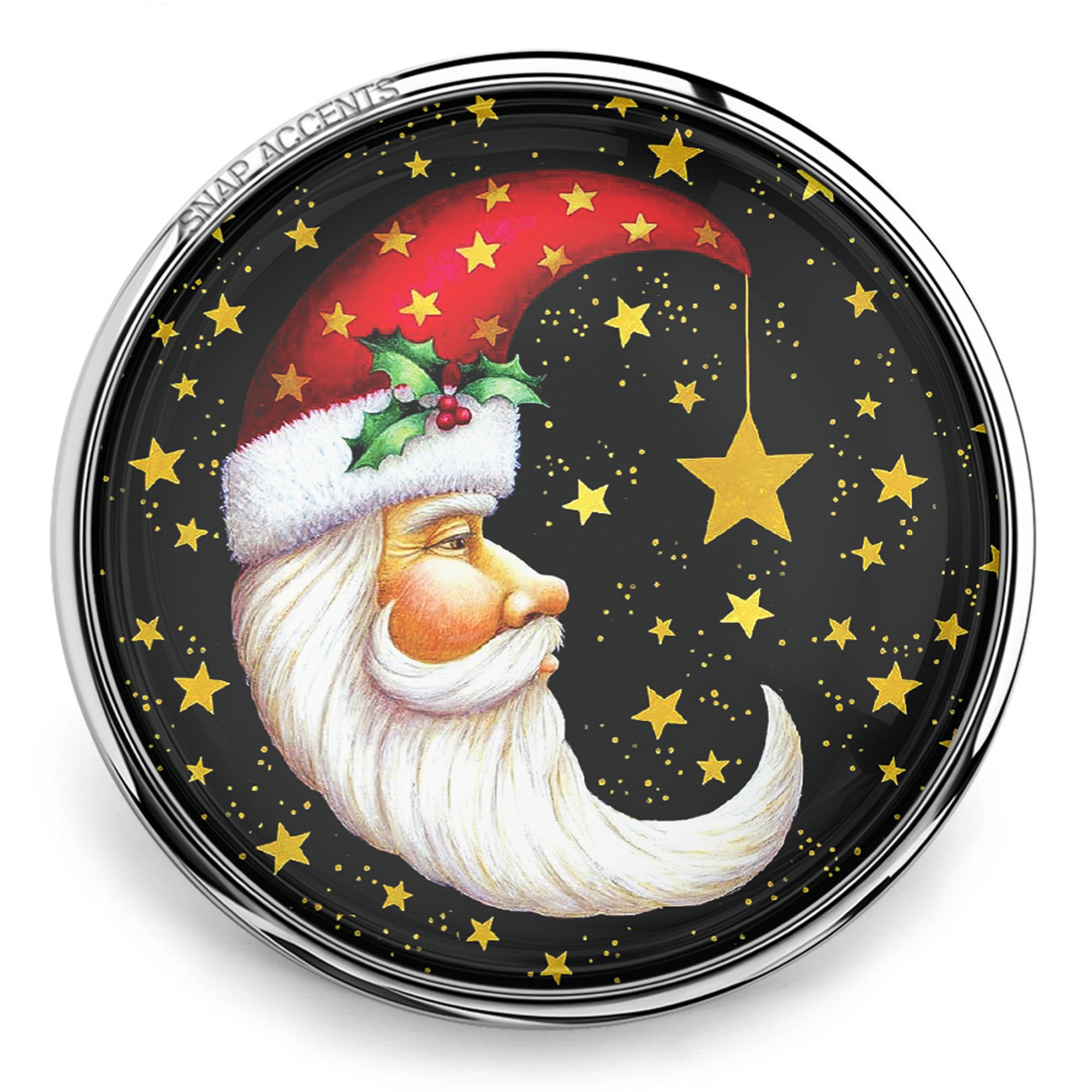 Santa Moon Stars Snap