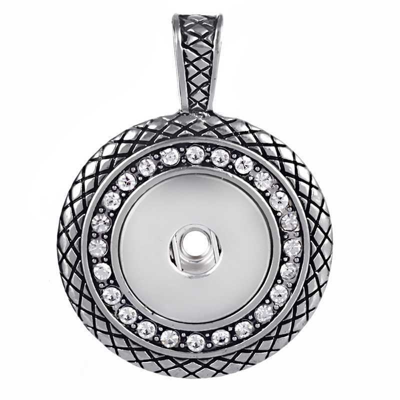 Snap Pendant - Round Weave