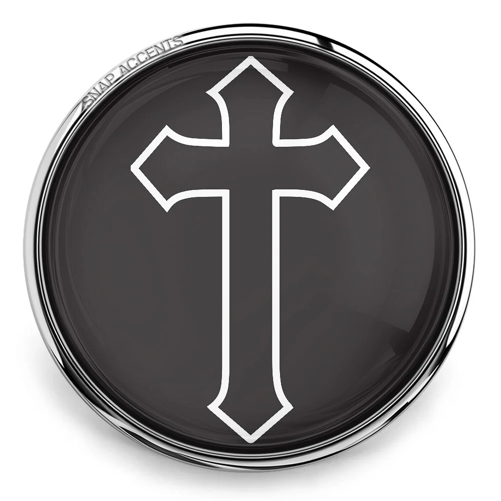Cross Snap - Black, White