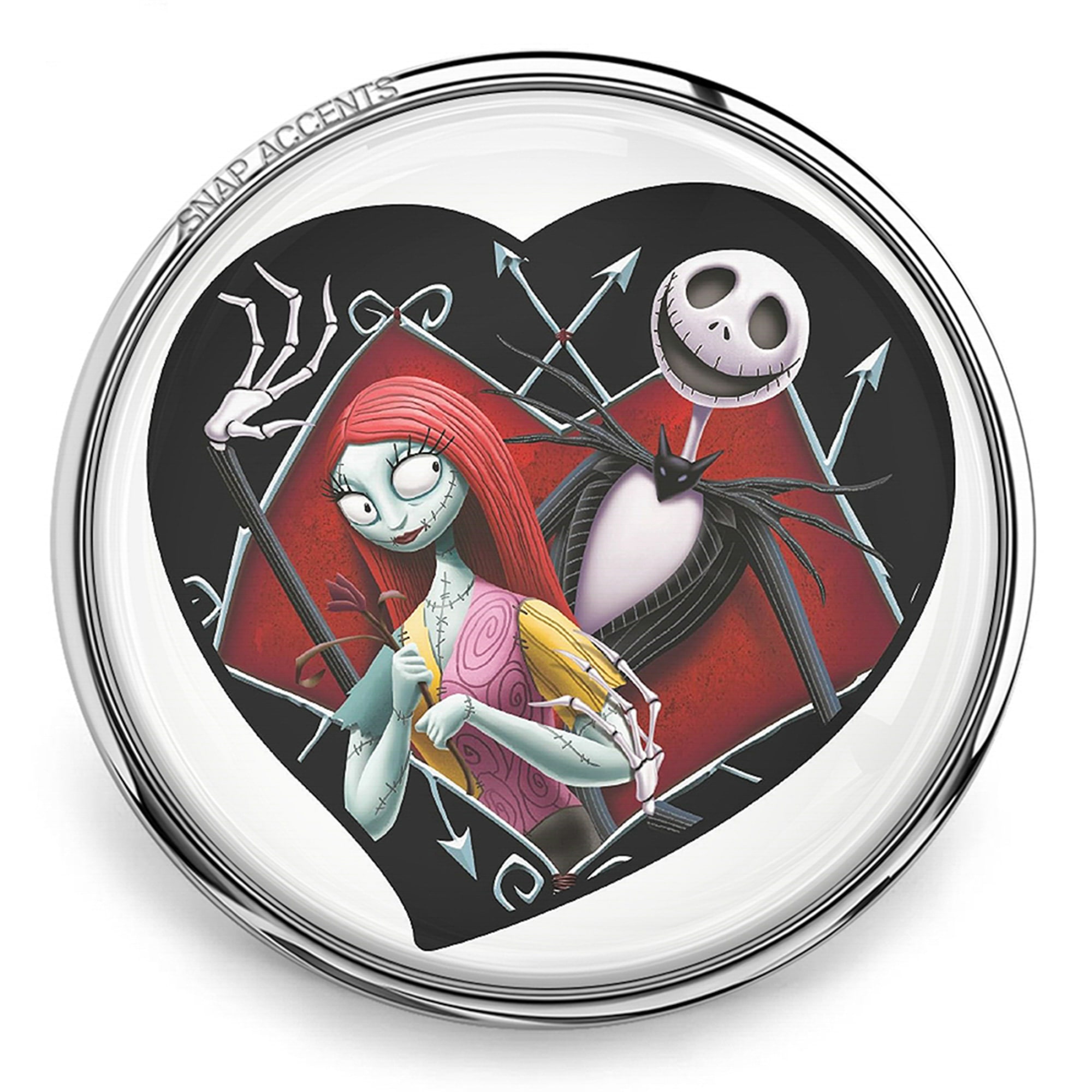 Nightmare Before Christmas Snap - Heart