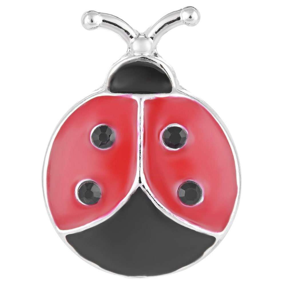 Enamel Ladybug Snap