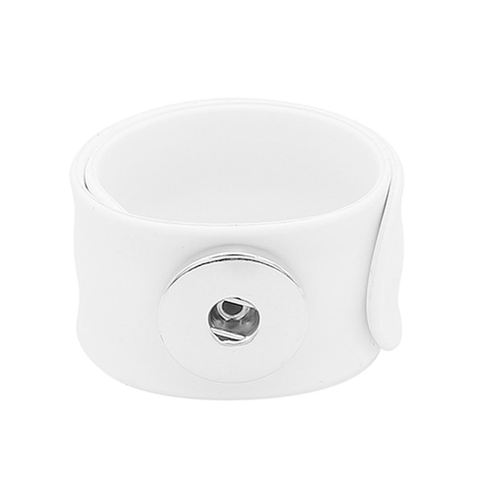 Kids Slap And Snap Bracelet - White