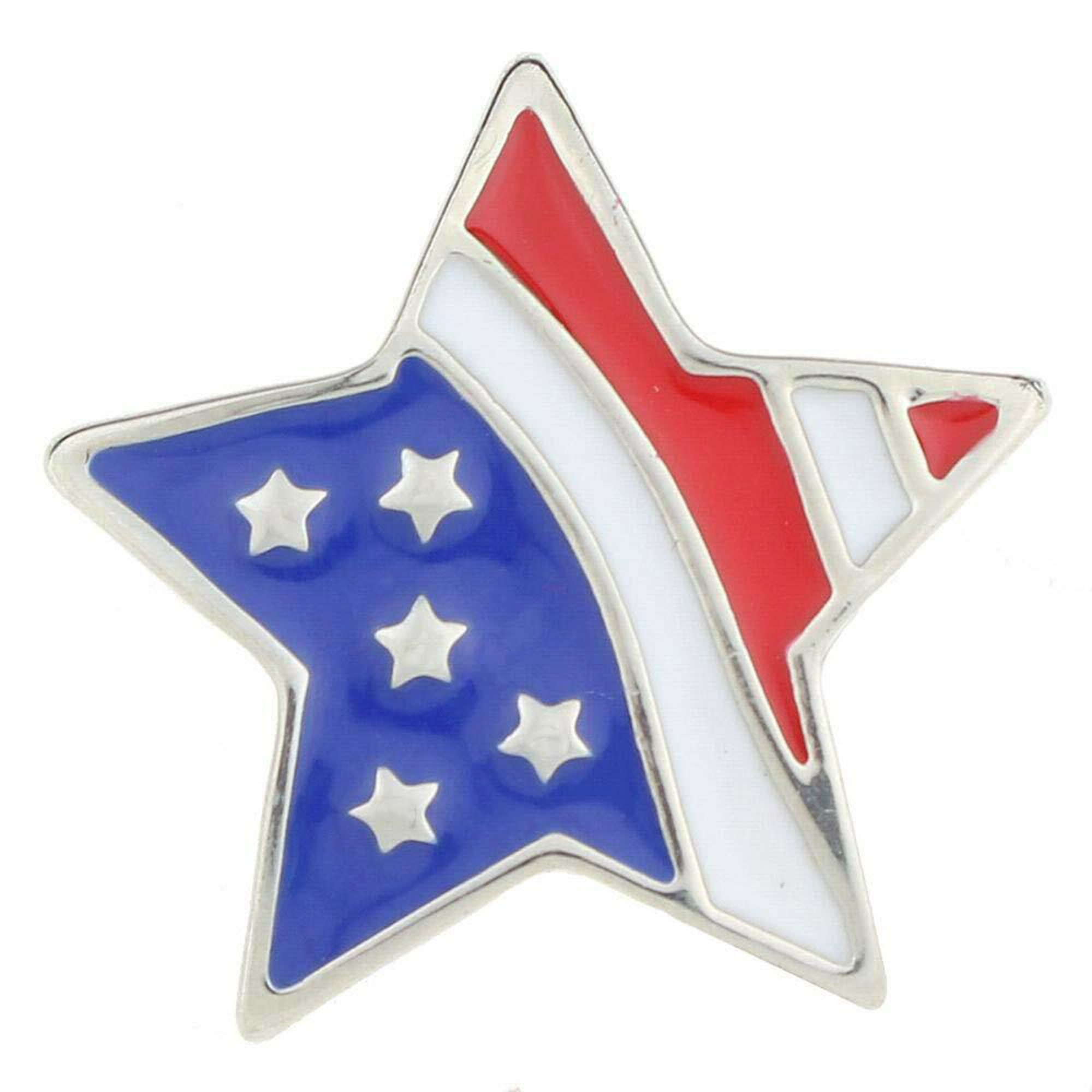 American Flag Snap - Star