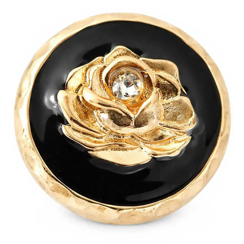 Golden-Rose-Snap-charm-snap-