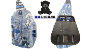 The "Antler" Bucks x Blue Line Bears OWB Light Bearing All Kydex Holster (Outside Waistband) The "Antler" Bucks x Blue Line Bears OWB Light Bearing All Kydex Holster (Outside Waistband)
