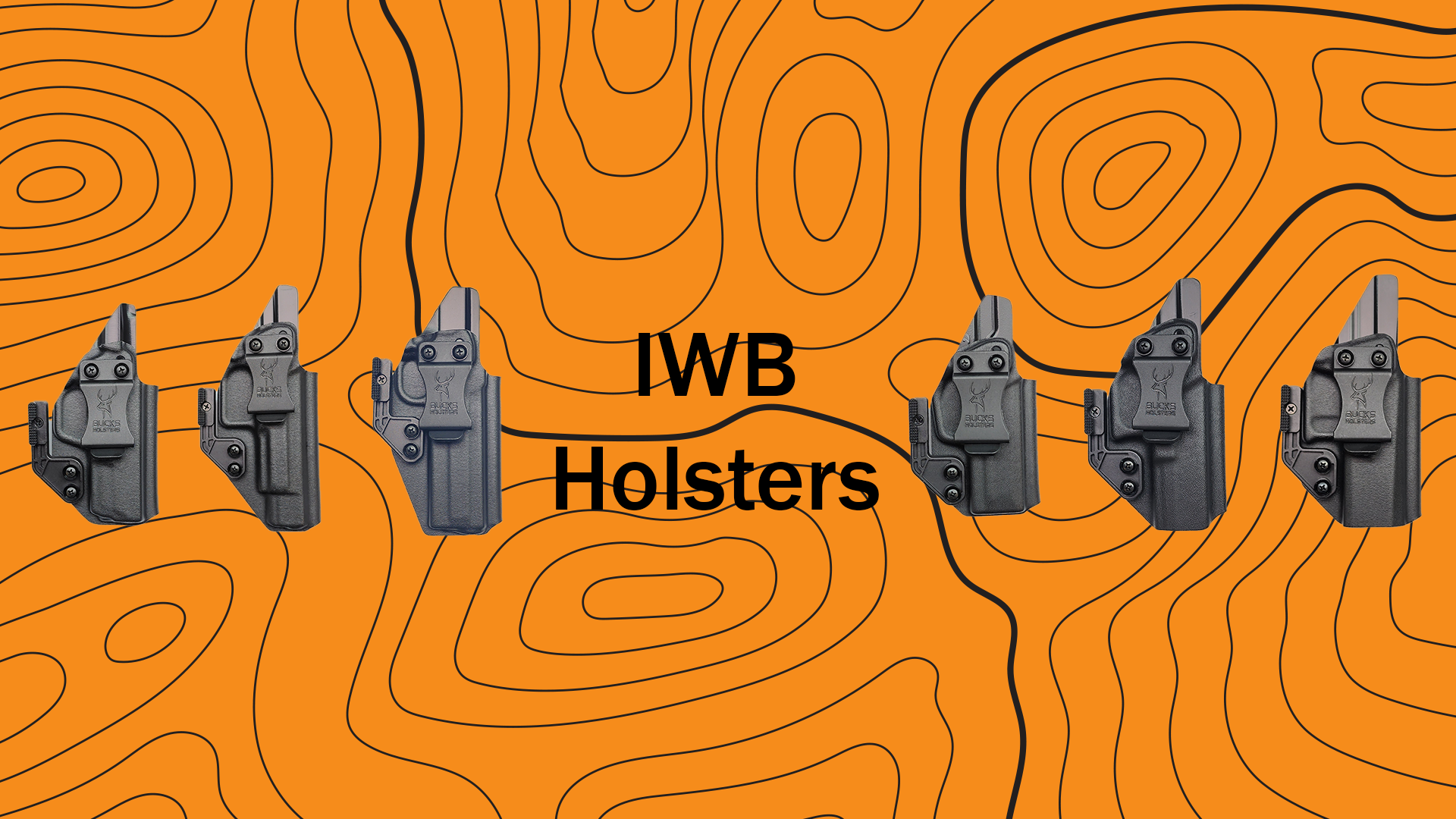 The Lil Buck IWB All Kydex Holster (Inside Waistband)