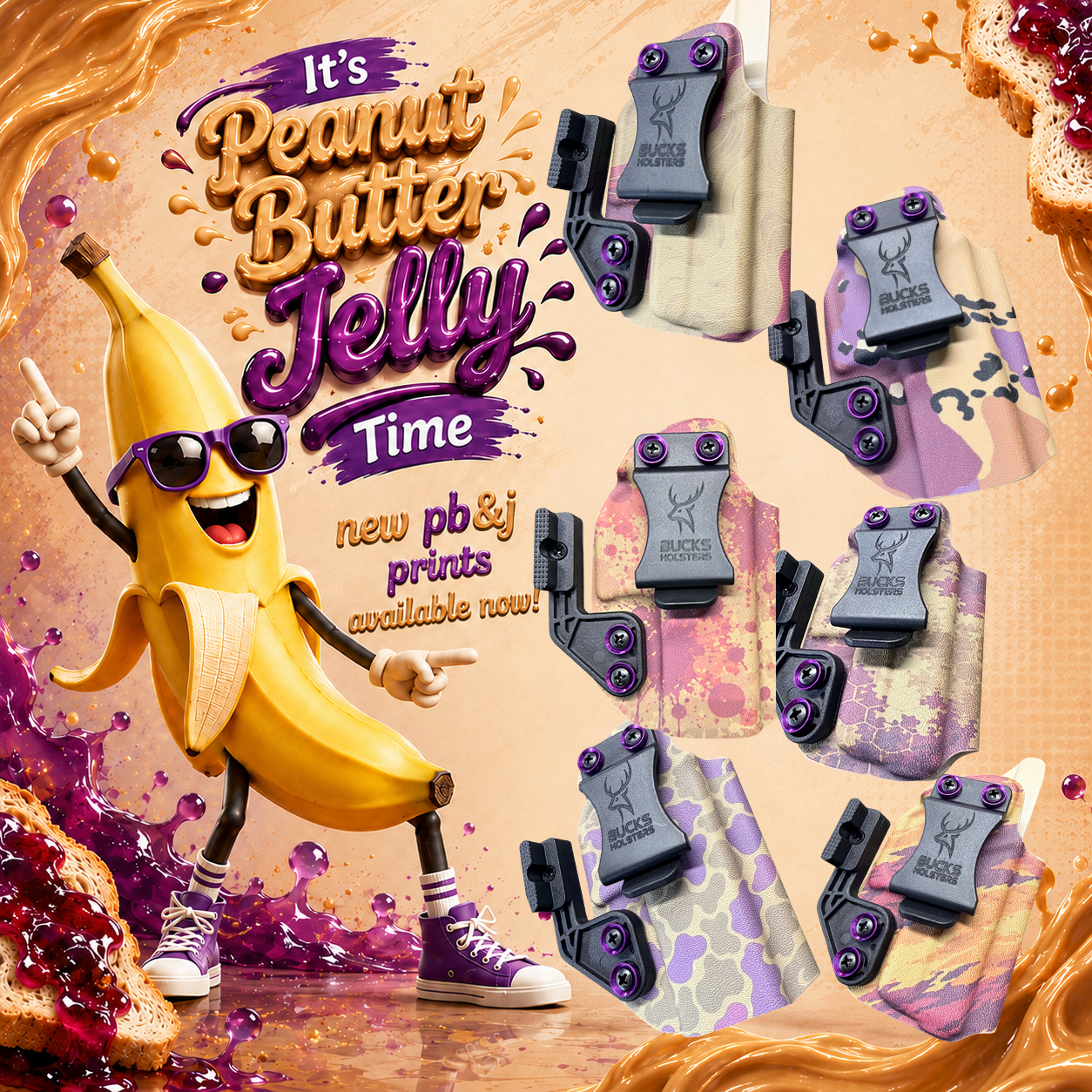 New PB&J prints available now