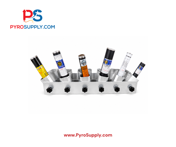 50mm Aluminum Single Shot Tube Rack – 18 Shot