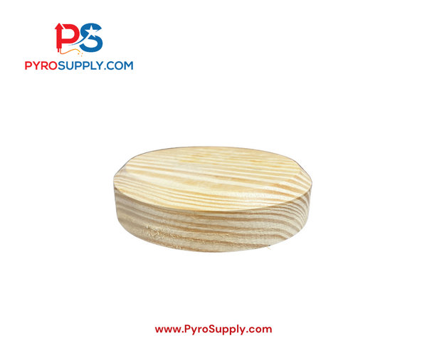 6” Wood Plugs for DR21 HDPE Mortar Tubes (Set of 5)