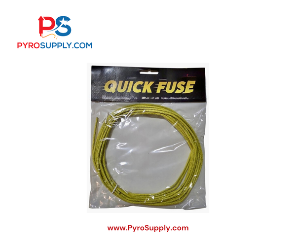 Quick Fuse (Yellow) - 2-3 Sec/ft (20 feet)