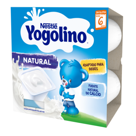 Nestlé iogolino sabor natural 100 g 4 tarrinas