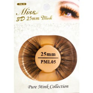 Miss 3D 25mm Mink Lash - PML05