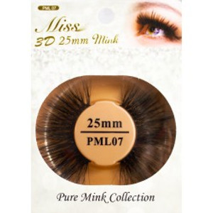 Miss 3D 25mm Mink Lash - PML07 Miss 3D 25mm Mink Lash - PML07