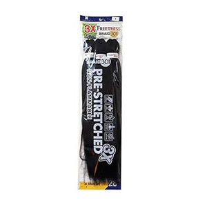 Freetress Synthetic Braids - 3X Pre-Stretched Braid