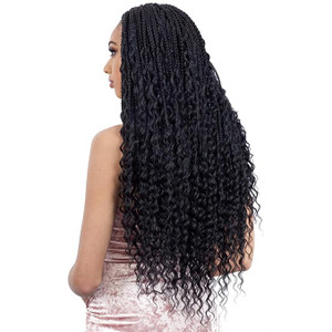 FreeTress Synthetic Hair Crochet Braids Boho Hippie Braid 22"