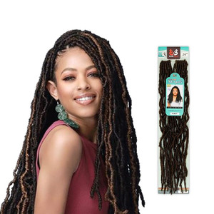 Bobbi Boss Synthetic Hair Crochet Braids African Roots Braid Collection Nu Locs 24"