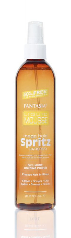 LIQUID MOUSSE  Mega Hold Spritz Hair Spray (12oz.)