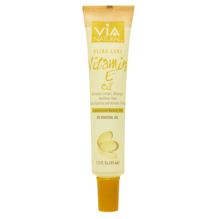 ViA Natural Oil for Hair, Scalp & Body Treatment (Vitamin E Oil) (1.5oz)