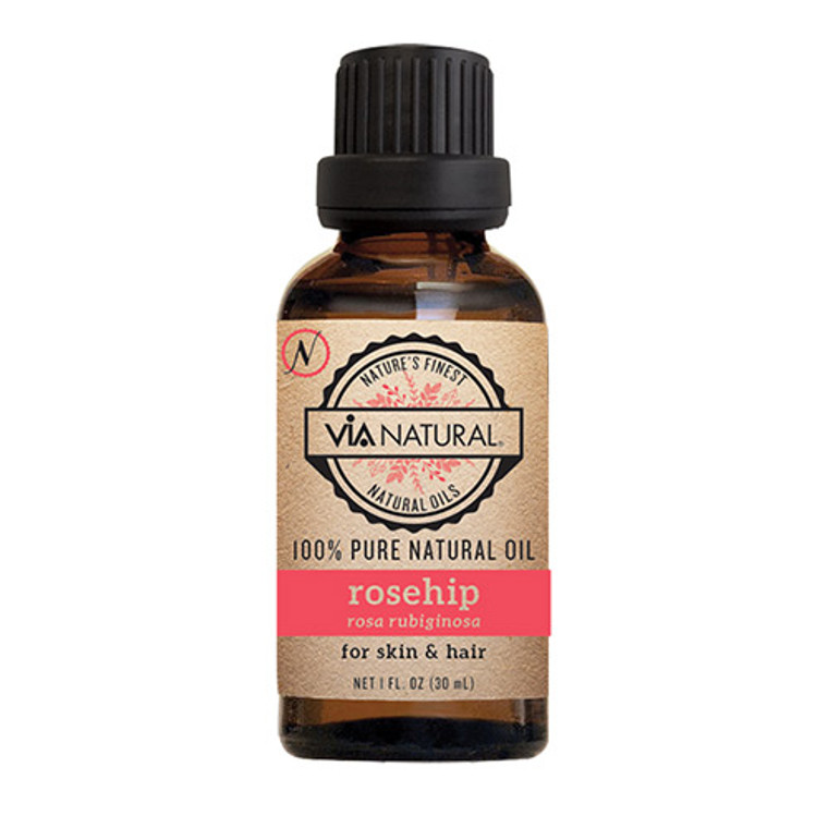 Via natural 100% Pure - Rosehip Oil (1 FL OZ)